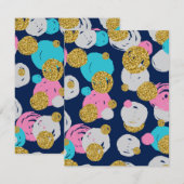 ドットパターン11 ノートカード (正面/裏面)