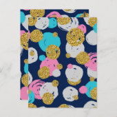 ドットパターン11 ポストカード (正面/裏面)