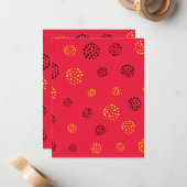 ドットパターン12 ノートカード (正面/裏面インサイチュ)