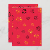 ドットパターン12 ノートカード (正面/裏面)