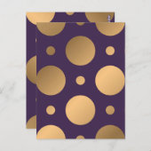 ドットパターン15 ポストカード (正面/裏面)