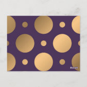 ドットパターン15 ポストカード (裏面)
