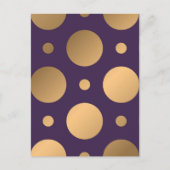 ドットパターン15 ポストカード (正面)