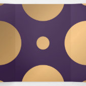 ドットパターン15 三つ折りクリスマスカード (内部中)