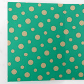 ドットパターン2 三つ折りクリスマスカード (内部最初)