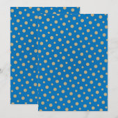 ドットパターン4 サンキューカード (正面/裏面)