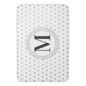 ドットパターン バスマット (正面縦)