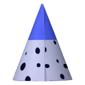 ドットパターン パーティーハット (裏面)