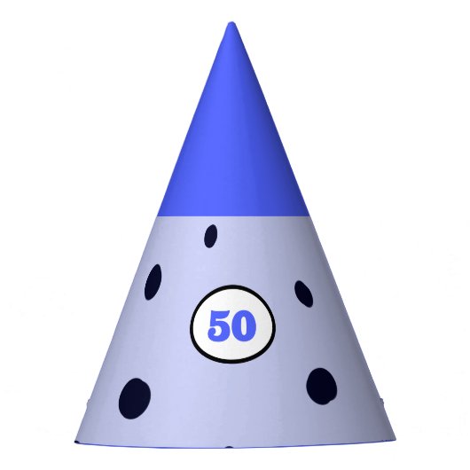 ドットパターン パーティーハット (正面)