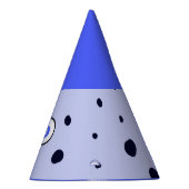 ドットパターン パーティーハット (右)