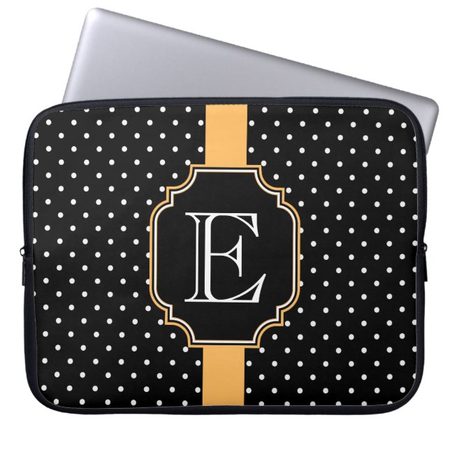 ドットパターン ラップトップスリーブ (正面)
