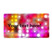 ドットパターン ラベル (正面)