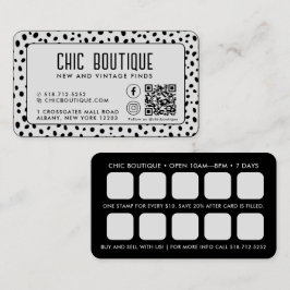 ドットパターンQRコード報酬名刺 名刺