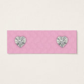 ドットパールレースジュエリー価格ラベルピンクダブル (裏面)