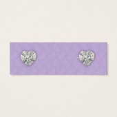 ドットパールレースジュエルプライスラベルパープルダブル (裏面)