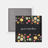 ドットファンキーテンプレート マグネット (正面/裏面)