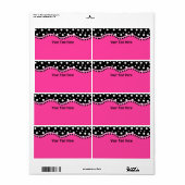 ドットファンキーラベル ラベル (フルシート)