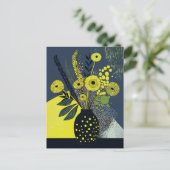 ドットフラワー#005 ポストカード (スタンド正面)