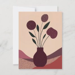 ドットフラワー#006 ポストカード