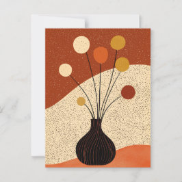 ドットフラワー#012 ポストカード