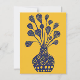 ドットフラワー#014 ポストカード