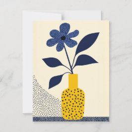ドットフラワー#015 ポストカード