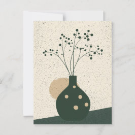 ドットフラワー#017 ポストカード