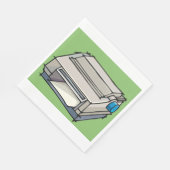 ドットマトリックスプリンタ紙ナプキン スタンダードランチョンナプキン (角)