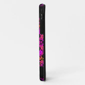 ドットマンダラフラワーピンクブルーとオレンジ Case-Mate iPhoneケース (裏面/左)