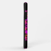 ドットマンダラフラワーピンクブルーとオレンジ Case-Mate iPhoneケース (裏面/右)