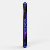 ドットマンダラフラワーブルーとパープル Case-Mate iPhoneケース (裏面/右)