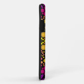 ドットマンダラフラワー紫と黄色 Case-Mate iPhoneケース (裏面/右)