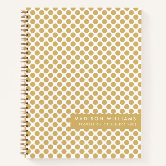 ドットミニマルモダンノート ノートブック (正面)