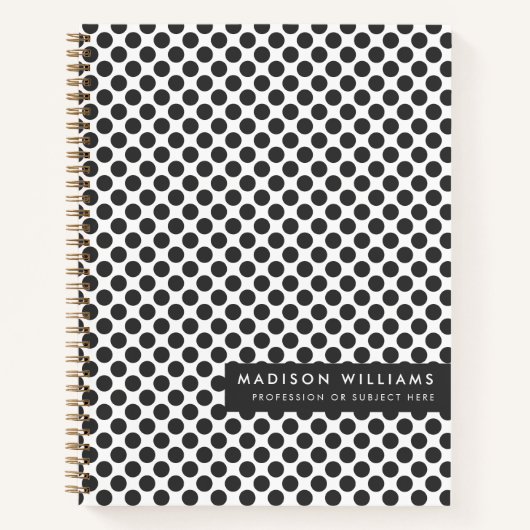 ドットミニマルモダンノート ノートブック (正面)
