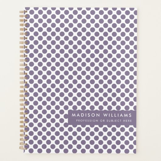 ドットミニマルモダンプランナー プランナー手帳 (正面)