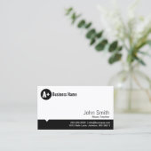 ドットミュージックミニマル先生名刺 名刺 (スタンド正面)