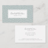 ドットモダンパターンプロフェッショナル 名刺 (正面/裏面)