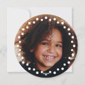 ドットモダンフレーム赤オーナメント2写真 シーズンカード (裏面)