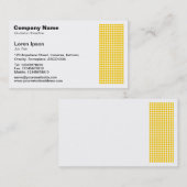 ドットモチーフ – 琥珀 名刺 (正面/裏面)