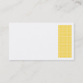 ドットモチーフ – 琥珀 名刺 (裏面)