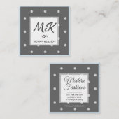 ドットモノグラム スクエア名刺 (正面/裏面)