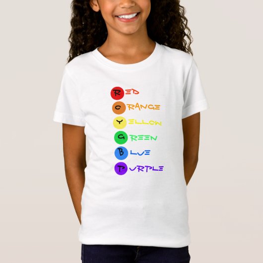 ドットレインボー Tシャツ (正面)