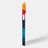 ドット付きの明るい色のバンド Case-Mate iPhoneケース (裏面 / 右)