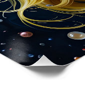 ドット付きブはっきりしたロンド ポスター (コーナー)