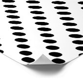 ドット光学錯覚 ポスター (角)