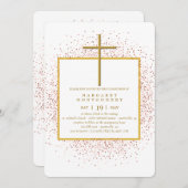 ドット宗教招待状 招待状 (正面/裏面)