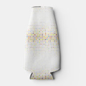 ドット数々のの背景 ボトルクーラー (正面)