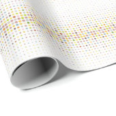 ドット数々のの背景 ラッピングペーパー (ロールコーナー)