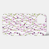 ドット数々のの背景 Case-Mate iPhoneケース (裏面 (横))