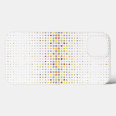 ドット数々のの背景 Case-Mate iPhoneケース (裏面 (横))